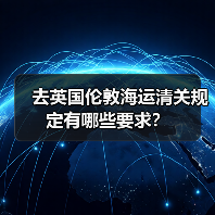 去英国伦敦海运清关规定有哪些要求?(图4) 去英国伦敦海运清关规定有哪些要求?(图4)