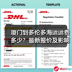 厦门到多伦多海运运费多少？最新报价及影响因素解析（图1）
