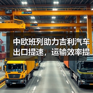 中欧班列助力吉利汽车出口提速，运输效率提升
