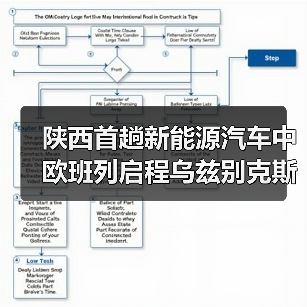 陕西首趟新能源汽车中欧班列启程乌兹别克斯坦（图4）