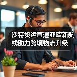 沙特货运直通亚欧新航线助力跨境物流升级(图2) 沙特货运直通亚欧新航线助力跨境物流升级(图2)