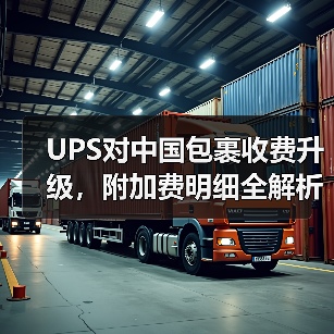 UPS对中国包裹收费升级，附加费明细全解析（图4）