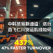 中韩贸易新通道:烟台直飞仁川货运航线如何助力跨境物流效率提升? 中韩贸易新通道:烟台直飞仁川货运航线如何助力跨境物流效率提升?