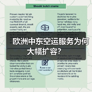 欧洲中东空运服务为何大幅扩容?(图3) 欧洲中东空运服务为何大幅扩容?(图3)