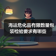 海运危化品有限数量包装检验要求有哪些(图2) 海运危化品有限数量包装检验要求有哪些(图2)