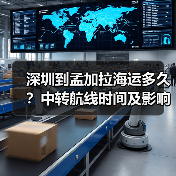 深圳到孟加拉海运多久？中转航线时间及影响因素解析