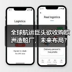 全球航运巨头欲收购欧洲造船厂，未来布局？