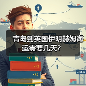 青岛到英国伊明赫姆海运需要几天?(图1) 青岛到英国伊明赫姆海运需要几天?(图1)