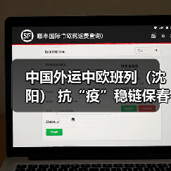 中国外运中欧班列（沈阳） 抗“疫”稳链保春耕（图3）