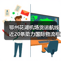 鄂州花湖机场货运航线近20条助力国际物流枢纽布局(图4) 鄂州花湖机场货运航线近20条助力国际物流枢纽布局(图4)