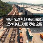鄂州花湖机场货运航线近20条助力国际物流枢纽布局(图3) 鄂州花湖机场货运航线近20条助力国际物流枢纽布局(图3)