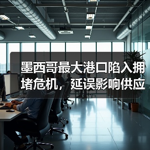 墨西哥最大港口陷入拥堵危机,延误影响供应链稳定性(图2) 墨西哥最大港口陷入拥堵危机,延误影响供应链稳定性(图2)