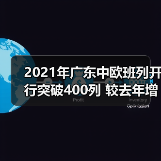 2021年广东中欧班列开行突破400列 较去年增加近6成(图2) 2021年广东中欧班列开行突破400列 较去年增加近6成(图2)