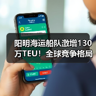 阳明海运船队激增130万TEU!全球竞争格局将变?(图4) 阳明海运船队激增130万TEU!全球竞争格局将变?(图4)