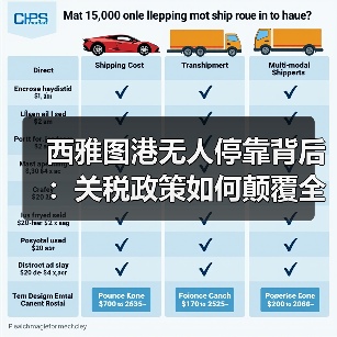 西雅图港无人停靠背后:关税政策如何颠覆全球贸易格局?(图4) 西雅图港无人停靠背后:关税政策如何颠覆全球贸易格局?(图4)