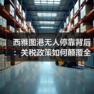 西雅图港无人停靠背后:关税政策如何颠覆全球贸易格局?(图1) 西雅图港无人停靠背后:关税政策如何颠覆全球贸易格局?(图1)