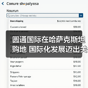 圆通国际在哈萨克斯坦购地 国际化发展迈出关键一步(图2) 圆通国际在哈萨克斯坦购地 国际化发展迈出关键一步(图2)