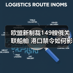 欧盟新制裁149艘俄关联船舶 港口禁令如何影响(图1) 欧盟新制裁149艘俄关联船舶 港口禁令如何影响(图1)