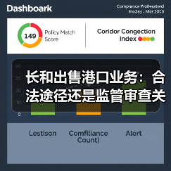 长和出售港口业务:合法途径还是监管审查关键?(图1) 长和出售港口业务:合法途径还是监管审查关键?(图1)