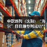 中欧班列（沈阳）“海尔”日日顺专列成功**（图4）