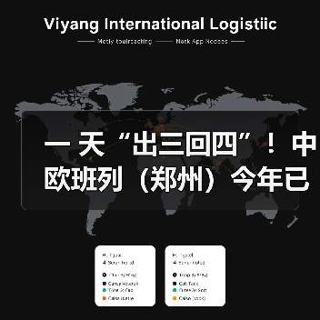 一 天“出三回四”!中欧班列(郑州)今年已开行1400多列 一 天“出三回四”!中欧班列(郑州)今年已开行1400多列