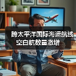 跨太平洋国际海运航线空白航数量激增（图1）