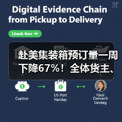 赴美集装箱预订量一周下降67%!全体货主、货代陷入观望(图4) 赴美集装箱预订量一周下降67%!全体货主、货代陷入观望(图4)