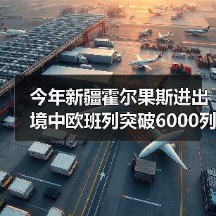 今年新疆霍尔果斯进出境中欧班列突破6000列(图3) 今年新疆霍尔果斯进出境中欧班列突破6000列(图3)