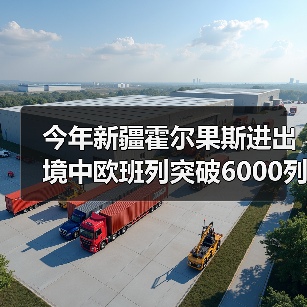 今年新疆霍尔果斯进出境中欧班列突破6000列 今年新疆霍尔果斯进出境中欧班列突破6000列