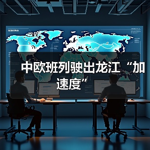 中欧班列驶出龙江“加速度”(图2) 中欧班列驶出龙江“加速度”(图2)