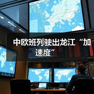 中欧班列驶出龙江“加速度” 中欧班列驶出龙江“加速度”