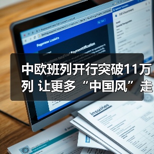 中欧班列开行突破11万列 让更多“中国风”走向世界(图2) 中欧班列开行突破11万列 让更多“中国风”走向世界(图2)