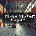 国际海运公司马士基发布延误预警（图1）